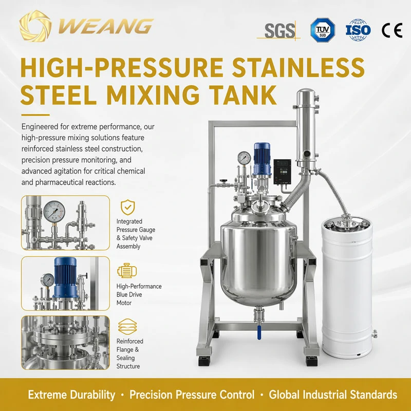 High Pressure Stainless Steel Reactor