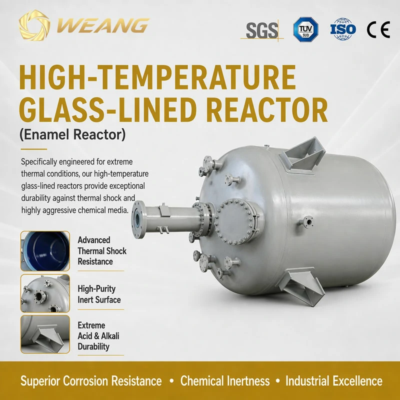 High-Temperature Glass Lined Reactor