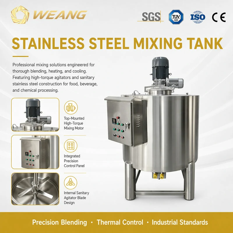 Stainless Steel Mixing Tank